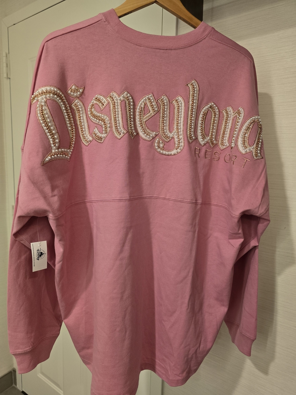 Disneyland Resort Rose Pearl-Embellished Women's Spirit Jersey - Picture 4 of 4